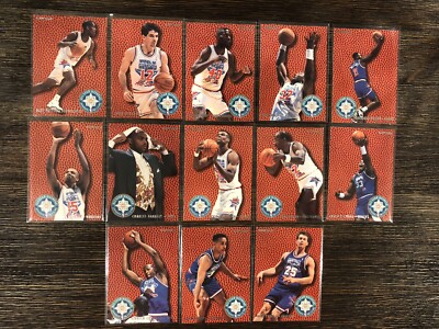 1994/95 Fleer All Stars Insert Lot of (13). Majority HOF s. Nice Cards!  Rare  