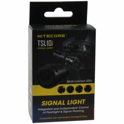 Nitecore TSL10I Signal-Endkappe, -Blinker für Lampen der i-Generation z.B. P20i 