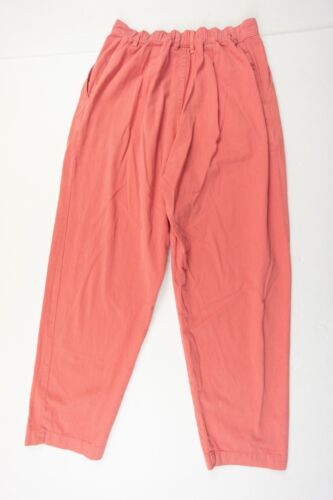 Big Bud Press Trousers Womens Small Pink Pants Pleated Baggy Relaxed Fit Ladies - Picture 6 of 14