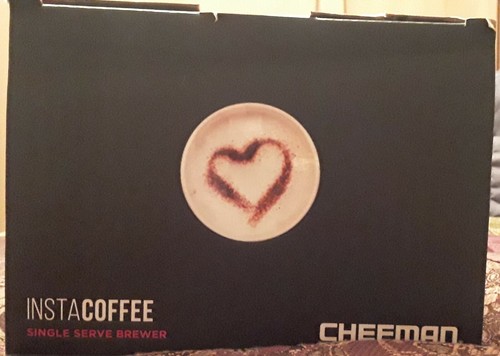 CHEFMAN -InstaCoffee Single Serve Grounds/K-Cup Pod Coffee Maker Stainless Steel - Picture 6 of 7