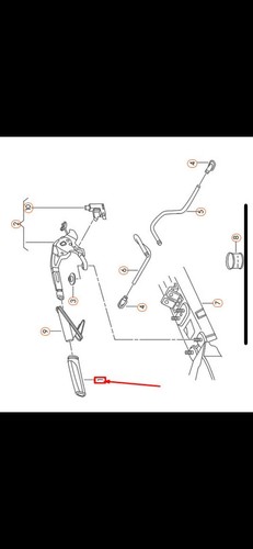 2011-2017 Volkswagen Jetta GLI RED Stitching Parking Brake Lever #5C711503GLXZ - Picture 7 of 7