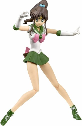 S.H. Figures Sailor Moon Sailor Jupiter -Animation Color Edition- About 150mm - Picture 1 of 6