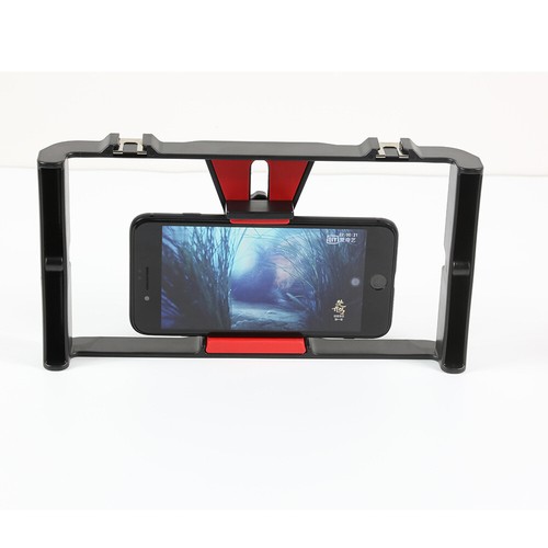 Smartphone Video Rig Phone Video Stabilizer Grip Tripod Mount for X 8 - Picture 4 of 5