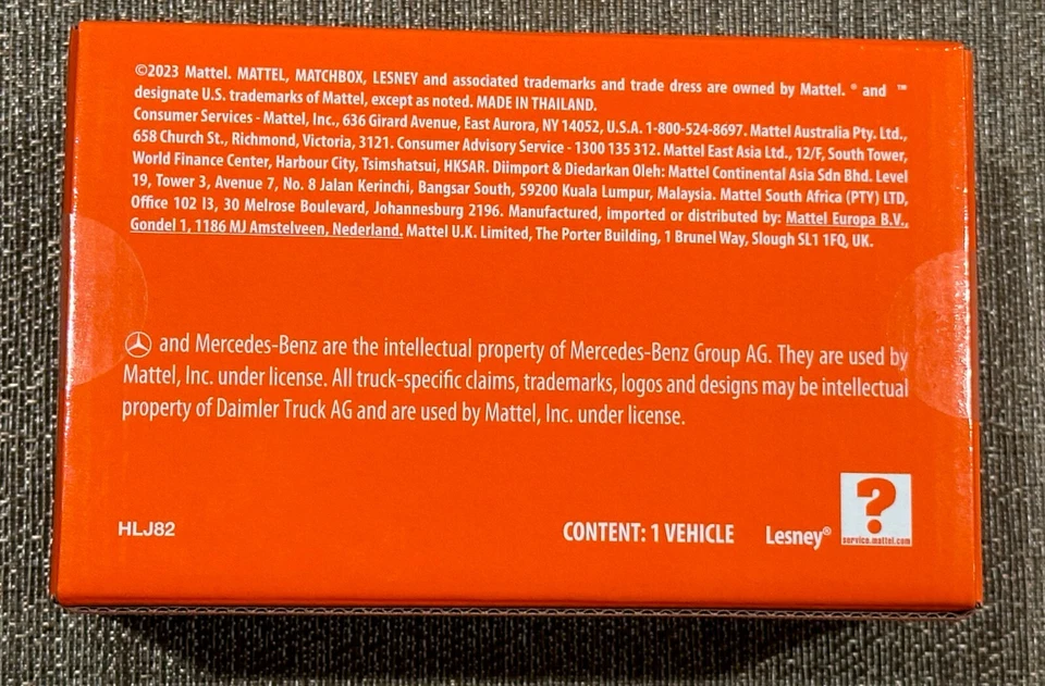 2024 Matchbox Unimog Fire Truck HLJ82 , Factory sealed , Free Shipping ! - Image 4 of 4