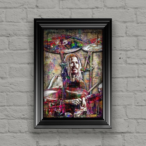 FOO FIGHTERS TAYLOR HAWKINS Tribute Poster Taylor Hawkins Print Free Shipping US - Bild 4 von 8
