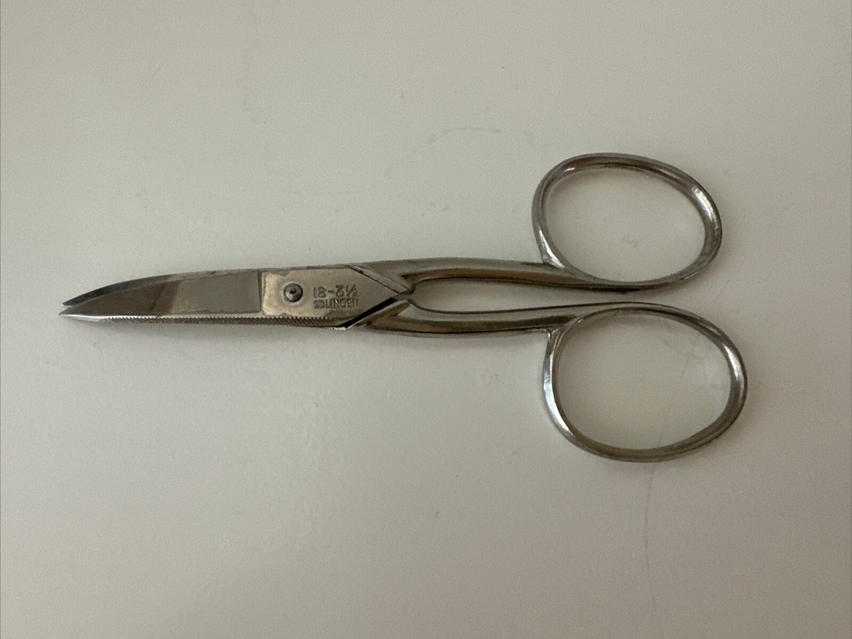 Vintage Lamplough Cutlery Small Scissors 18-3 1/2 Solingen  display picture 3