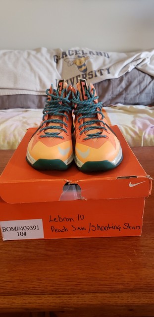lebron x elite peach jam