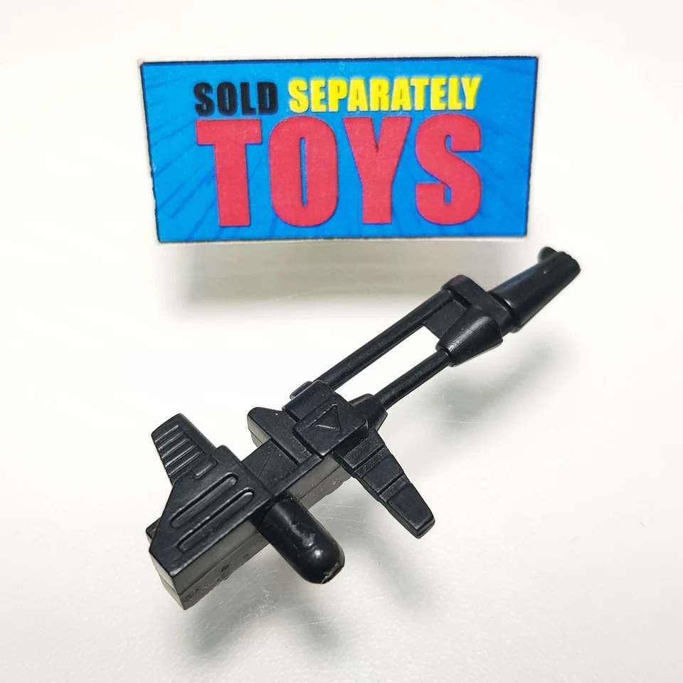 De colección Transformers G1 Grapple & Inferno PISTOLA Autobot arma negra accesorio pieza Foto 3 de 4