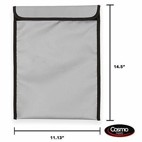 Fireproof Waterproof Document Bag - Safeguard Valuables and Critical Documents - Picture 3 of 8