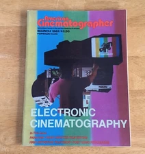 American Cinematographer Magazine March 1982 Electronic Cinematography No Label