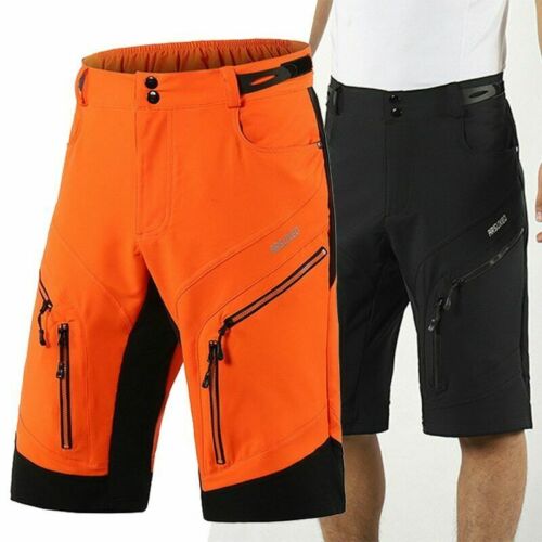 6 Colors Men Mountain Bike Bicycle MTB Riding Road Shorts Cycling Short Pants - Picture 3 of 60
