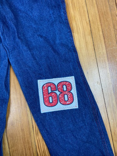 Denim Varsity disney kids youth girls size 7/8 overalls denim jean Used - Picture 2 of 7