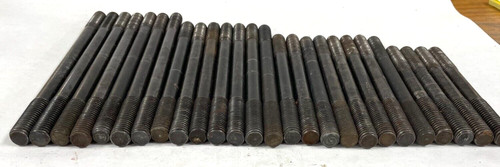 1/2-13" EQUAL DOUBLE THREADED STUD *ASSORTED SIZE LOT 8" OAL 7"OAL 6"OAL 5"OAL