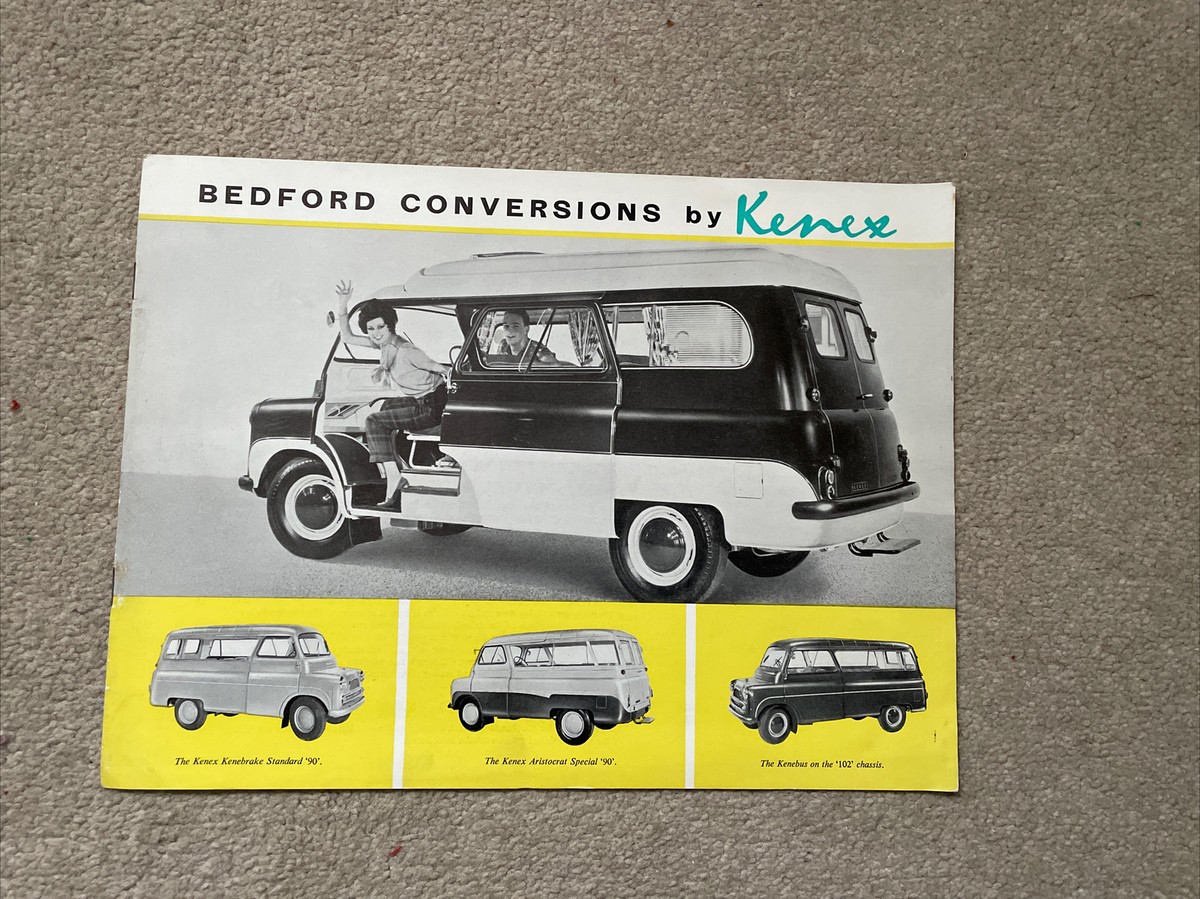 Bedford CA Kenex Conversions 1960-61 UK Market Sales Brochure