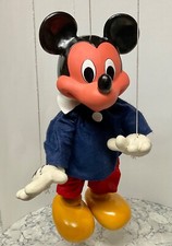 Vintage Pelham Puppets Disney Mickey Mouse Doll made in England Used marionette