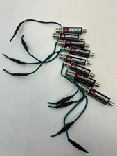 Lot of 8 TRANSTECTOR 1101-810 TCP CCTV MF CCTV VIDEO SURGE PROTECTOR BNC M/F