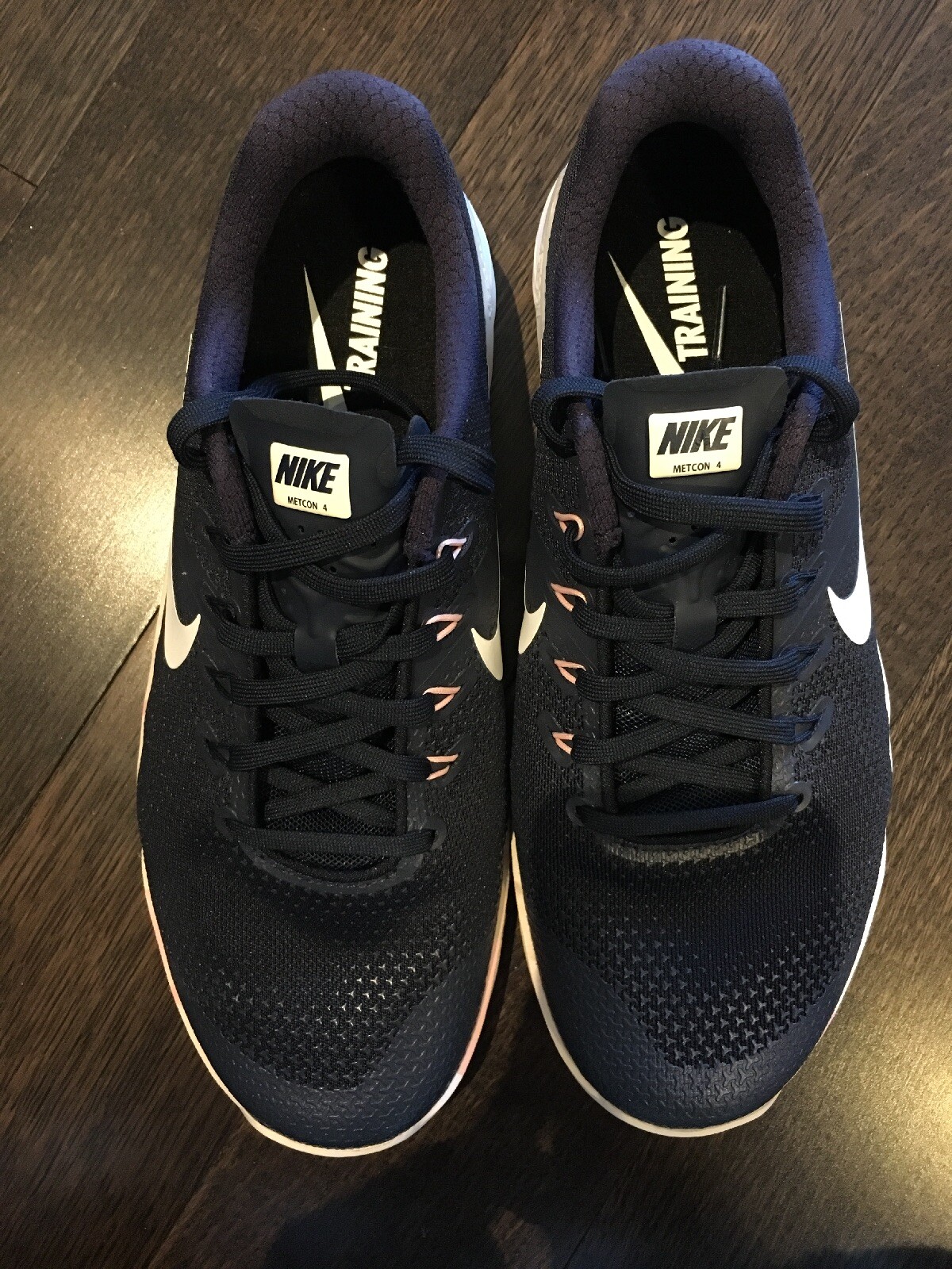 NIKE Women's Women's Women's Metcon 4 Size 9 - Navy bluee, White, And Pink 4c5f18 NIKE Women's Women's Women's Metcon 4 Size 9 - Navy bluee, White, And Pink 4c5f18