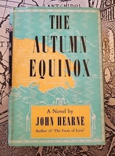 John Hearne, The Autumn Equinox, 1959. 1st Edition Hardback With