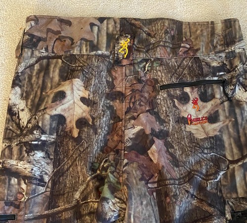 Browning Hells Canyon OdorSmart Scent Control Lining Camo Pants Men XL Mossy Oak - Picture 2 of 14