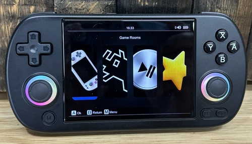 Anbernic RG40XX H Retro Handheld Game Console Black No Charger 64GB