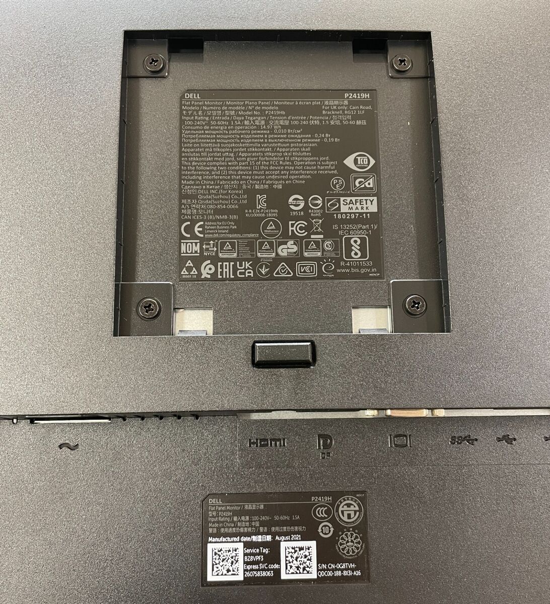 Dell P2419H P Series 24 Dell P2419H P Series 24