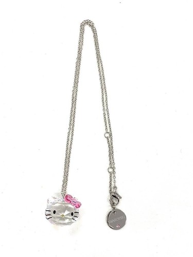 Swarovski × Hello Kitty Collaboration Kawaii Kristall Halskette Anhänger Neuwertig - Bild 4 von 10