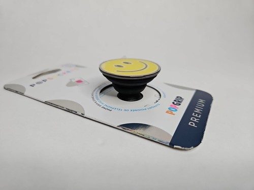PopSockets PopGrip Enamel Cell Phone Grip & Stand - Be Happy - 第 3/4 張圖片