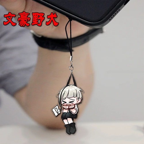 Acrylic Keychain Cell Phone Chain Pendant Bungo Stray Dogs Ideas Cartoon Lucency - Picture 5 of 10