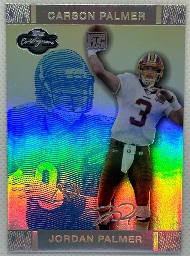 2007 Co-Signers Blue Changing Face Hyper Silver #60 Jordan Palmer #'d/99