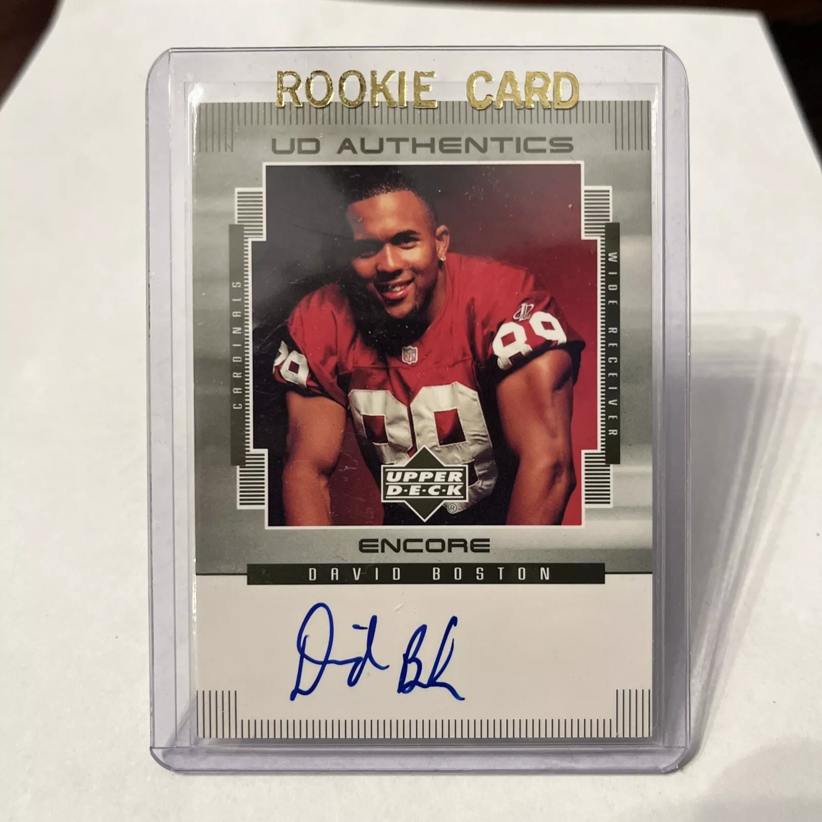 David Boston trading card