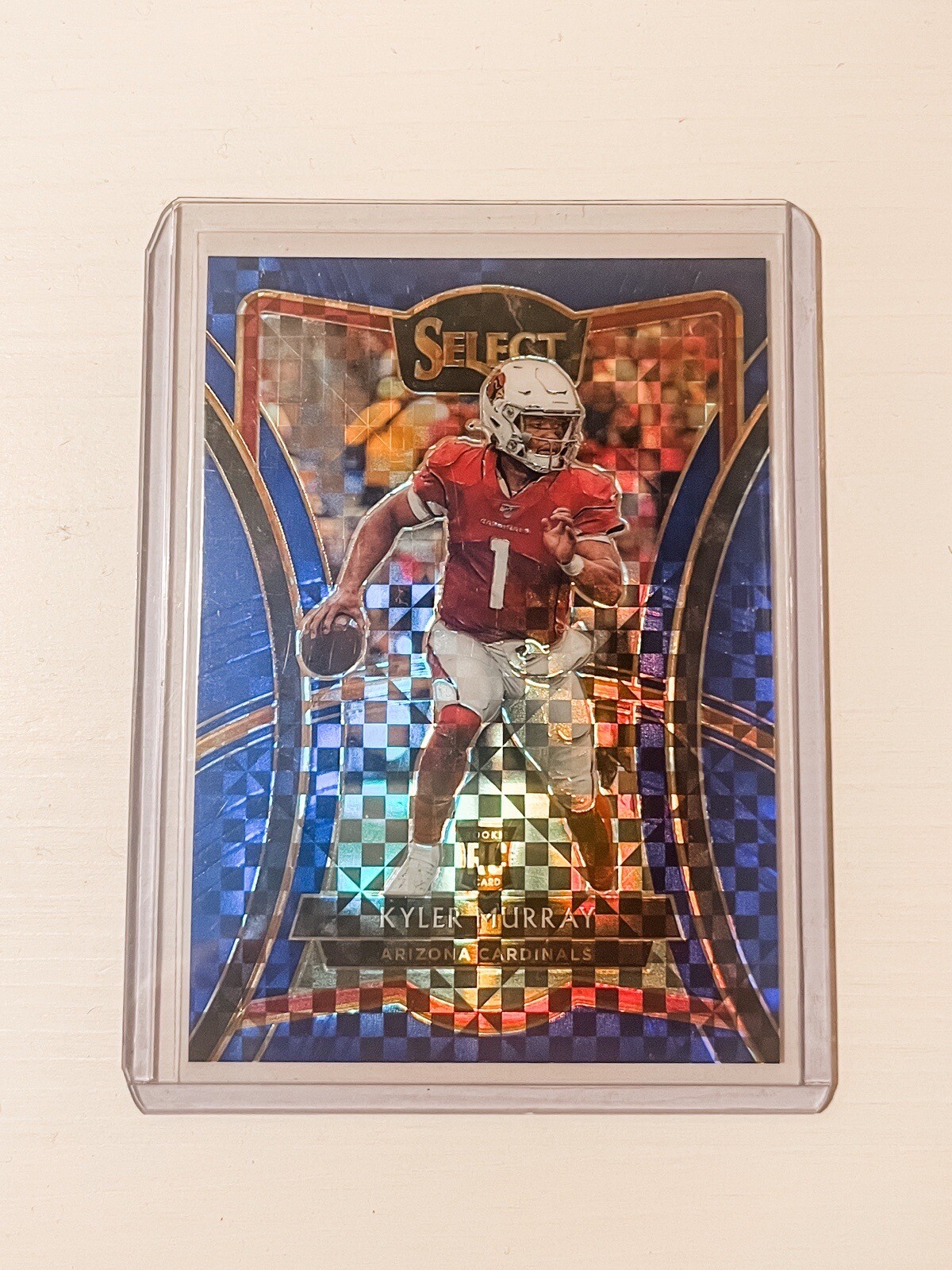 2019 Panini Select Blue Checker Prizm Rookie #113 Kyler Murray Cardinals 35/149