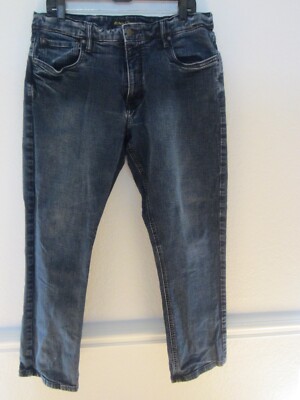 Urban Star Premium Apparel Men's 36x30 Blue Jenas Cotton Spandex Straight  Leg