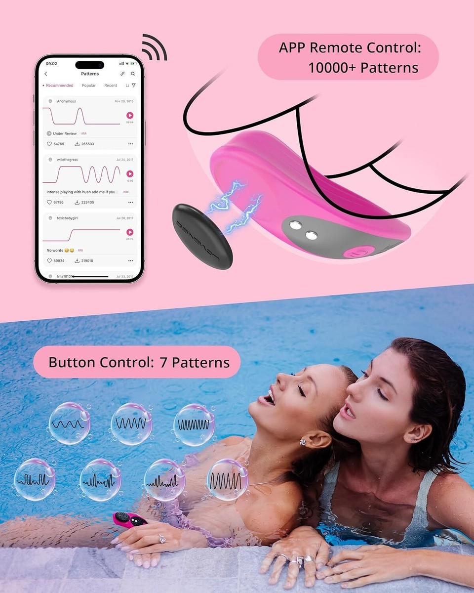LOVENSE Lush 3 Bullet Vibrator+Ferri Wearable Panty Vibrator with APP Control | eBay LOVENSE Lush 3 Bullet Vibrator+Ferri Wearable Panty Vibrator with APP Control | eBay