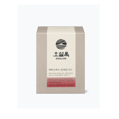 Osulloc Hibiscus Sunshine 1.8g x 10 Tea Bags Jeju Blended Premium Tea New Flavor