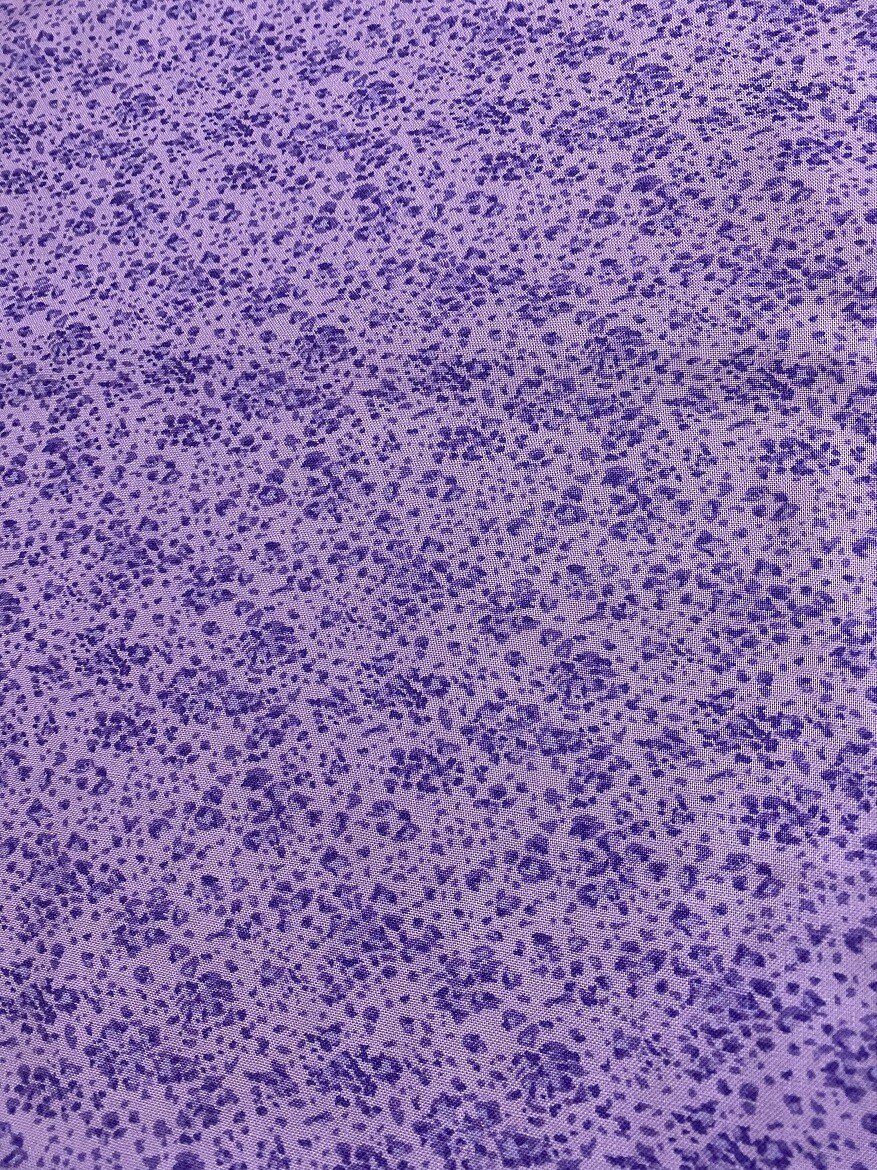 Lilac / Lavender Splash Blender cotton Fabric per yd quilt / sew 44" 