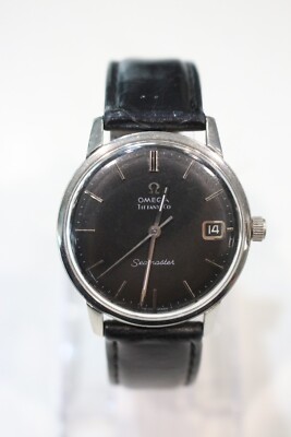 Vintage Omega Seamaster Tiffany & Co Watch Black Dial | eBay