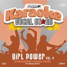 Zoom Karaoke Vocal Stars CDG Disc (ZVS019) - Girl Power Vol.4