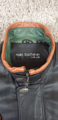 Vintage Pelle Pelle Marc Buchanan Leather Jacket..Sz42(XL) MINT