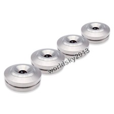 4pcs 304 Speaker Ceramic Bead Energy Dissipating Shockproof Spike Pad Stand Foot