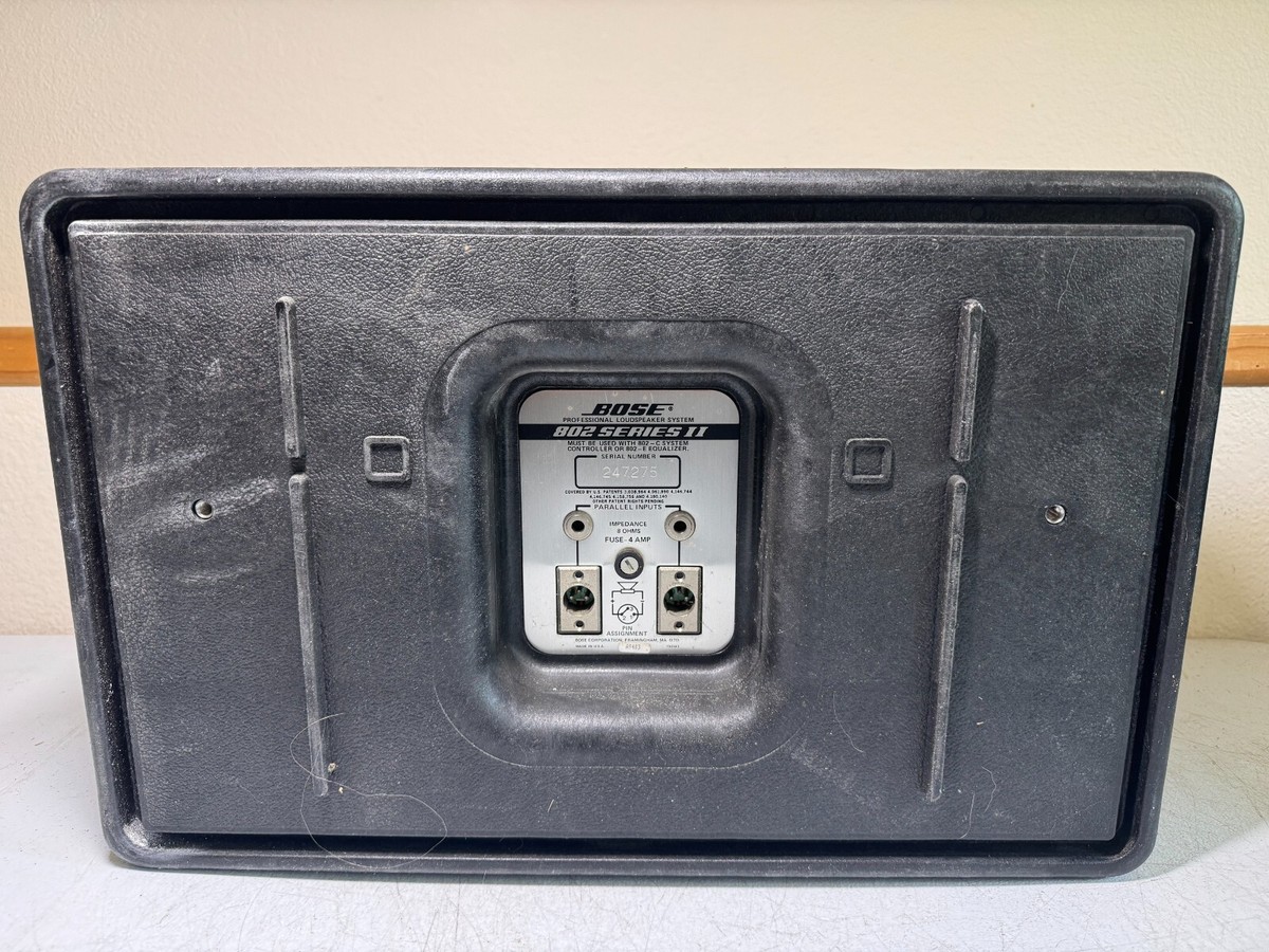 BOSE 802 series Ⅱ プロフェッショナル Bose 802 Series II Professional Speaker System. Rare! | eBay