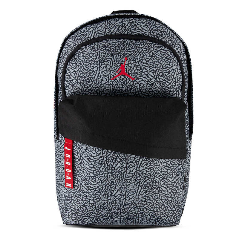 New - Nike Air Jordan Elephant Print Air Patrol Backpack, Black