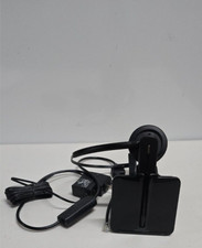 Plantronics Headband Wireless Convertible Headset C054 w/ Charging Base
