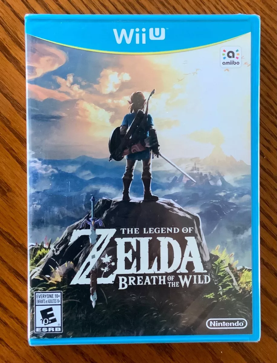 Nintendo Wii U The Legend Of Zelda Breath Of The Wild New Sealed