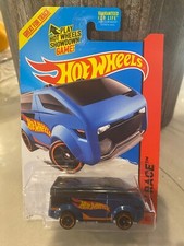 2015 Hot Wheels #128/250 HW RACE-Race Team THE VANSTER Blue Variant wBlackMC5Sp