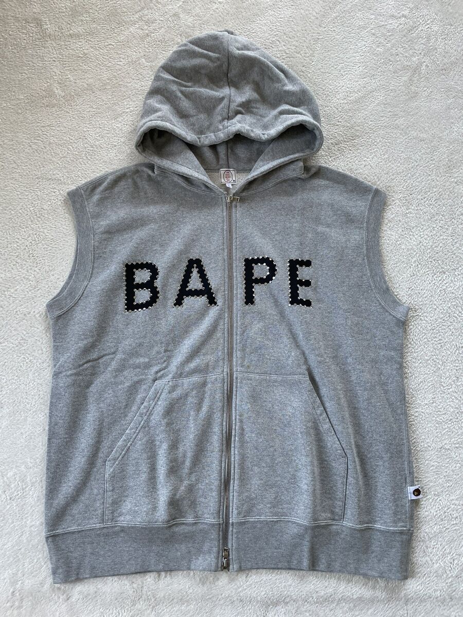A Bathing Ape Bape Vintage Bape Swarovski Rhinestone Zip Up A Bathing Ape Bape Vintage Bape Swarovski Rhinestone Zip Up