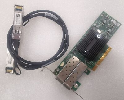 HP MCX312B-XCCT 546SFP Mellanox ConnectX-3 Pro Dual Port 10Gb SFP + 3M Cable
