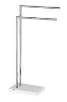 Wenko Handtuch Halter Noble Freistehend Kleider StäNder Badetuch Stangen Bad Wc