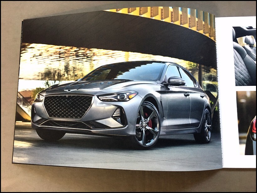 2021 Hyundai Genesis G70 28-page Original Car Sales Brochure