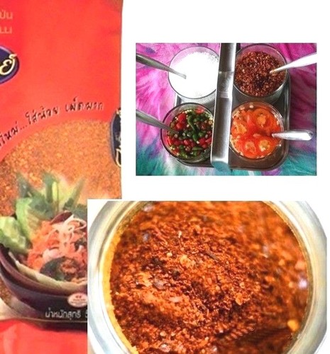 Raitip getrocknete thailändische Chilischote gemahlen Pulver scharf asiatische Gewürze Geschmack hinzufügen Küche  - Bild 10 von 10