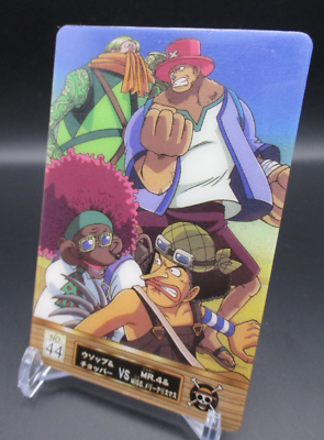 Usopp’n  TENDERLOIN T-RIDERS E WASH USOPP Chopper vs MR.4 Merry Christmas King of Pirates Gummy Card